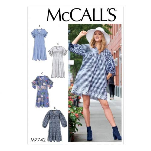 McCalls Schnittmuster 7742 Kleider Y (XSM-SML-MED) von McCall's