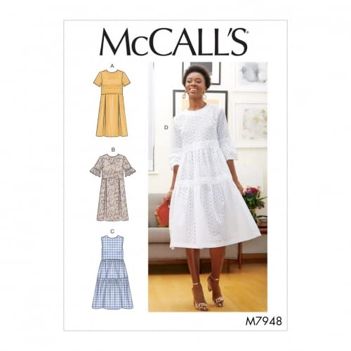 McCalls Schnittmuster 7948 Kleider A5 (34-36-38-40) von McCall's