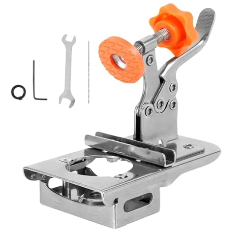 Scharnierloch-Locator, Scharnierloch-Bohrwerkzeug, 35-mm-Edelstahl-Verriegelungs-Schrankscharniervorrichtung, verstellbare Verriegelungsscharnier-Vorrichtung zum Bohren von Löchern (Ohne Bohrer) von Mciluyaiio