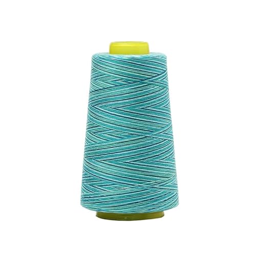 1 Rolle 274 m Polyester-Nähgarn, blaues Nähmaschinengarn, farbiges Polyestergarn, buntes Polyester-Nähgarn, Handnähgarn von Mcoser