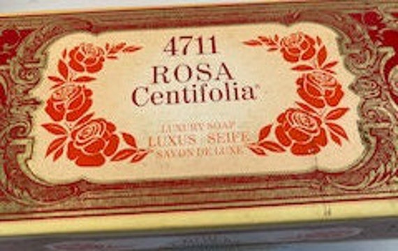 Vintage 4711 Rosa Centifolia Seifen Set. 3 Bar Nib von MePeGreece