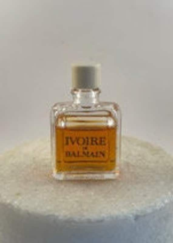 Vintage Balmain Ivoire De Eau Toilette .25 Fl Oz/7.5 Ml Miniatur Splash von MePeGreece