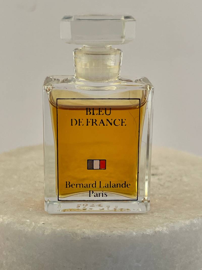 Vintage Bernard Lalande Paris Blue De France Pure Parfum 8 Ml Miniatur Splash. Selten von MePeGreece