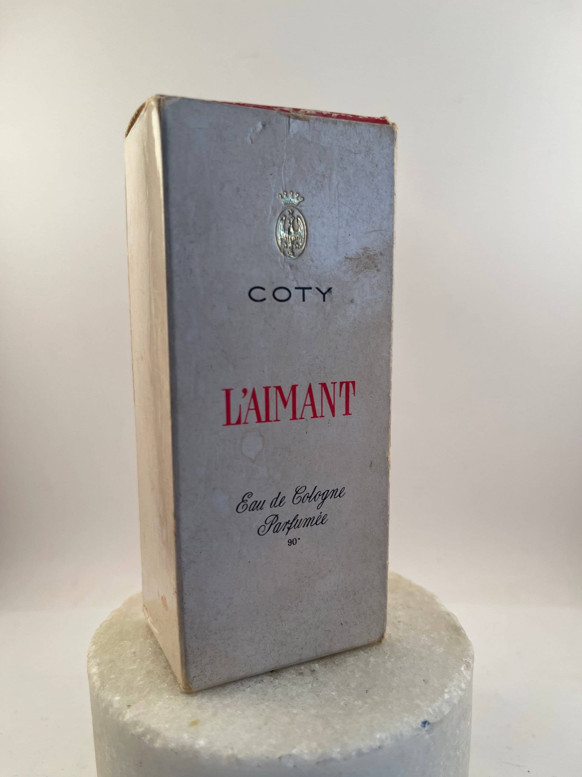 Vintage Coty L'aimant" Eau De Cologne Parfum 1/6 Flacon 90% Vol. Eingestellt. Nr. 2054 Nib von MePeGreece