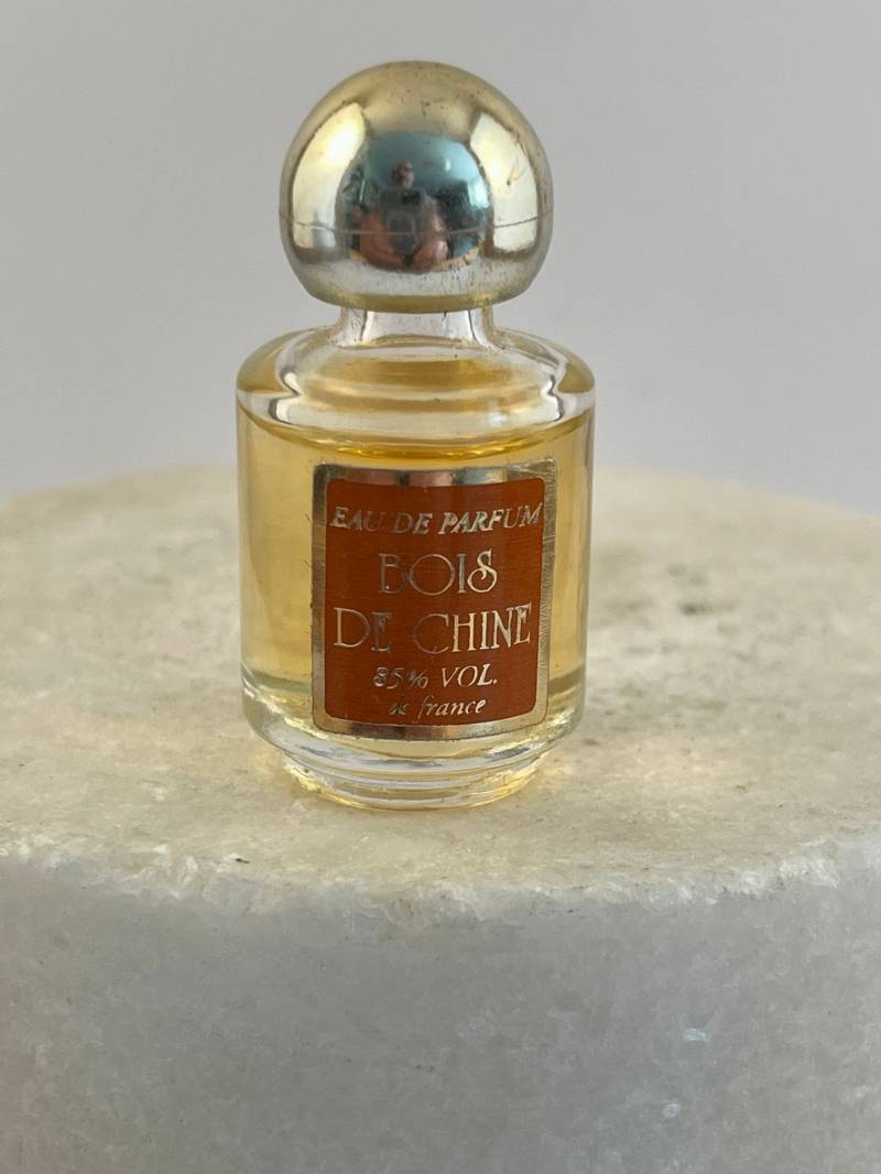 Vintage Ds France Bois De Chine Eau Parfum Miniatur 85% Vol von MePeGreece