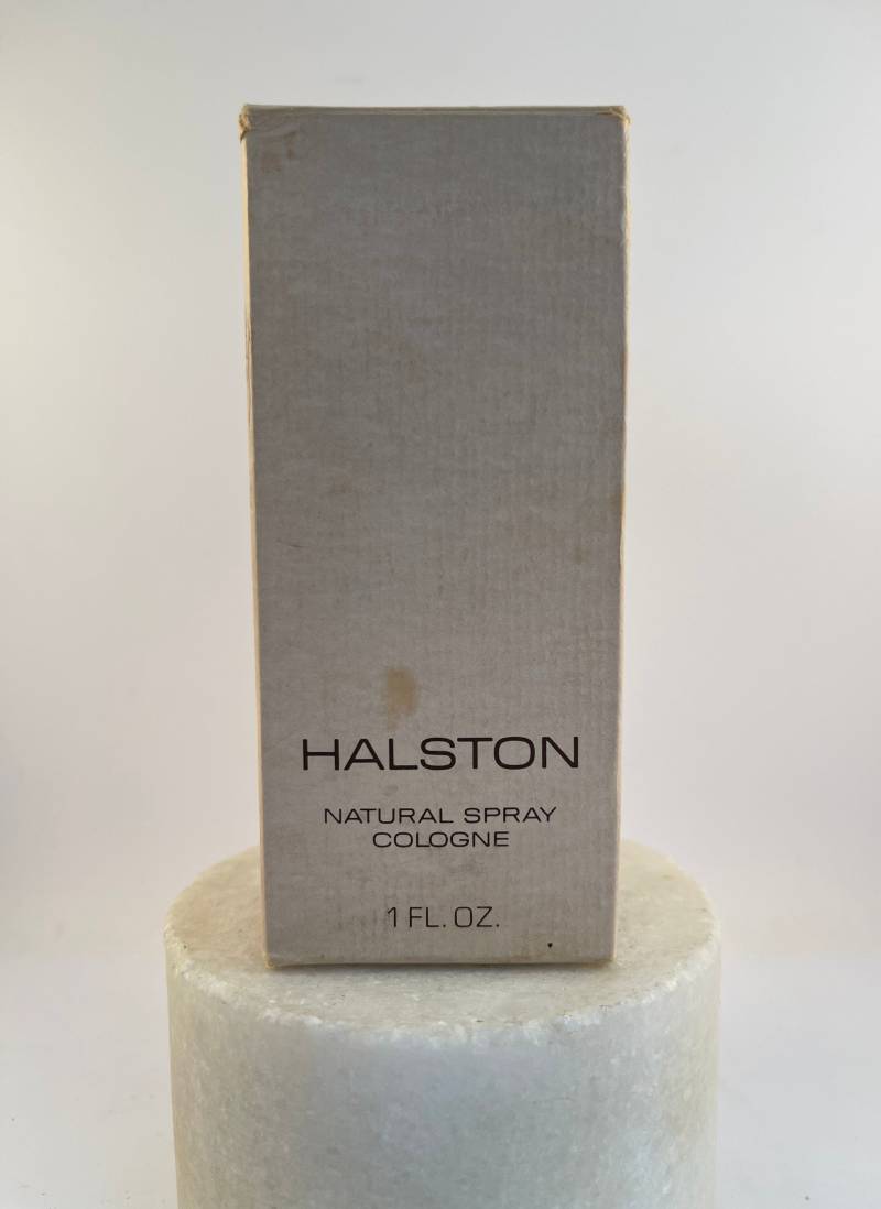 Vintage Halston 1976 Natural Spray Cologne Vaporisateur 1 Fl Oz Made in Usa. Lot 4C1 von MePeGreece