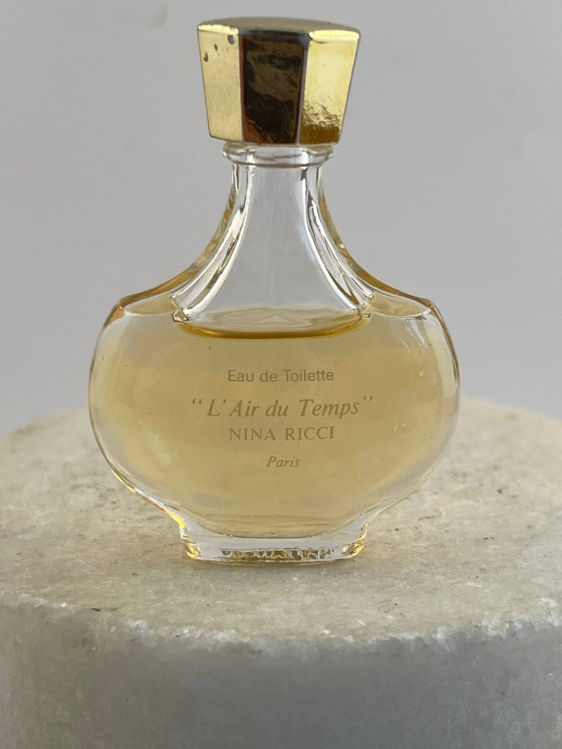 Vintage Nina Ricci "L'air Du Temps' Eau De Toilette Miniature 1/6 Fl Oz. Splash. Selten von MePeGreece