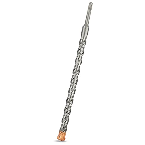 Meccion SDS Plus Hammerbohrer 20mm x 350mm, Professionell Betonbohrer mit 4 Hartmetall Schneiden, Ideal zum Bohren in Stein, Beton, Naturstein, Ziegelmauer von Meccion