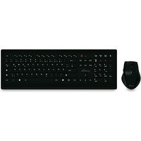 MediaRange MROS104 Tastatur-Maus-Set kabellos schwarz von MediaRange