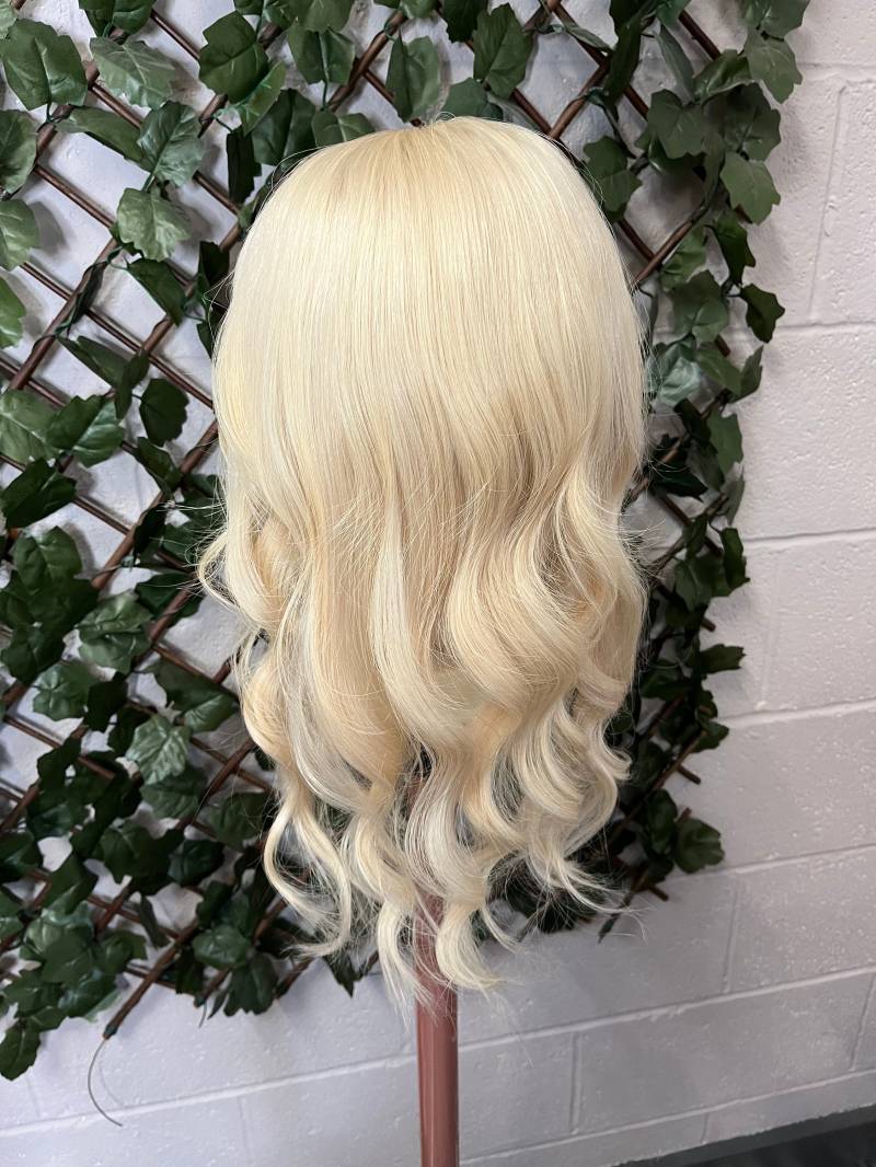 100% Remy Echthaar Topper Madr Mit Preisgekröntem Luxus-Haar, Transparente Spitze Leicht - Hergestellt Auf Bestellung Ca 5 Werktage von MedusaHairCreations