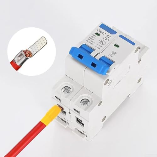 C45 Klemmen Pack 50 Kupferdrahtverbinder für elektrische Kabelsysteme (für C45-10) von MeevrgR