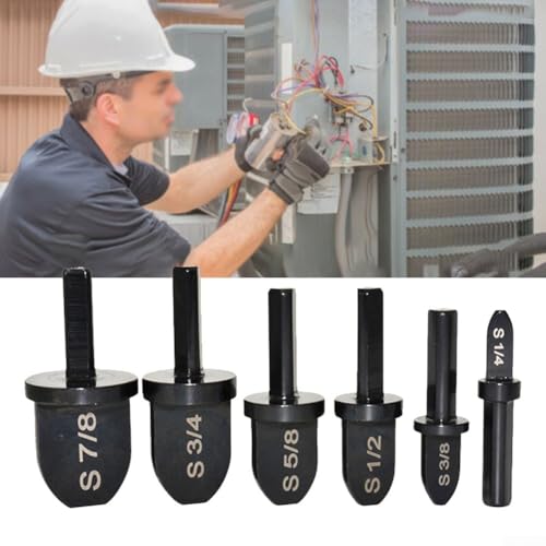 Innovative Bohrer-Bits, ein komplettes Set mit 6 Werkzeugen, maßgeschneidert für HVAC-Profis von MeevrgR