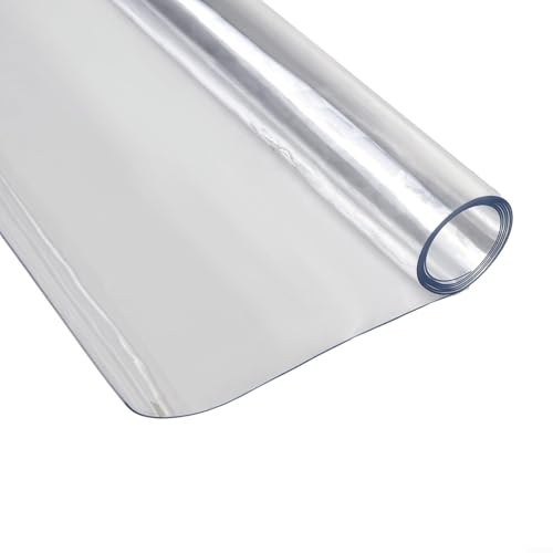 Transparenter PVC-Tischschutz für Couchtische, 1 0 mm dick, mit elegantem Design und einfacher Wartung von MeevrgR