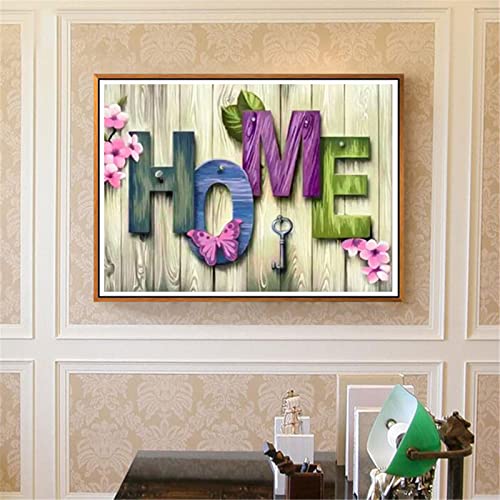 5D Diamond Malerei Set,DIY Diamant Painting,Diamant Painting Bilder Groß,Diamond Painting Erwachsene Kinder,Embroidery Pictures Arts Paint by Number Kits,Home Wand-Decor (Blume),Round Drill,40x50cm von Mefooge