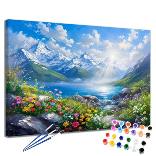 Landschaft Malen Nach Zahlen Erwachsene Berg Malen Nach Zahlen Kinder ab 7 8 9 10 Jahre Mädchen DIY Handgemalt Ölgemälde Komplett Leinwand Kit, Erwachsene Kreativ Home Decor Geschenk 40x50 cm 2W-238 Landschaft Malen Nach Zahlen Erwachsene Berg Malen Nach Zahlen Kinder ab 7 8 9 10 Jahre Mädchen DIY Handgemalt Ölgemälde Komplett Leinwand Kit, Erwachsene Kreativ Home Decor Geschenk 40x50 cm 2W-238 von Meiaiao