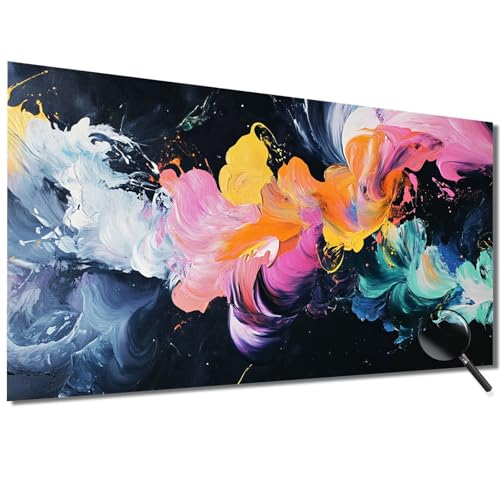 Malen Nach Zahlen Erwachsene Abstrakt Malen Nach Zahlen Bunt Malen Nach Zahlen ab 7 Jahre Mädchen, DIY Bastelset Erwachsene mit Pinseln und Acrylfarbe für Deko, Geschenke für Frauen 70x140cm-1W434 von Meiaiao