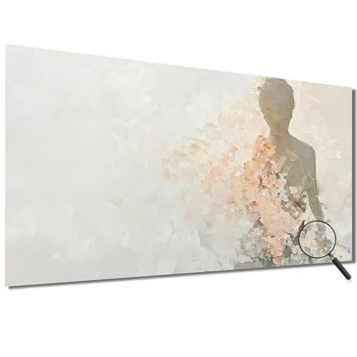 Malen Nach Zahlen Erwachsene Abstrakt Malen Nach Zahlen Frau Malen Nach Zahlen ab 7 Jahre Mädchen, DIY Bastelset Erwachsene mit Pinseln und Acrylfarbe für Deko, Geschenke für Frauen 70x140cm-1W440 von Meiaiao