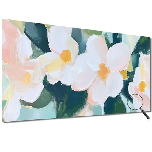 Malen Nach Zahlen Erwachsene Blume Malen Nach Zahlen Abstrakt Malen Nach Zahlen ab 7 Jahre Mädchen, DIY Bastelset Erwachsene mit Pinseln und Acrylfarbe für Deko, Geschenke für Frauen 70x140cm-1W431 von Meiaiao