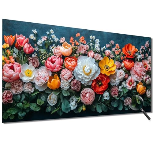 Malen Nach Zahlen Erwachsene Blumen Malen Nach Zahlen Bunt Malen Nach Zahlen ab 7 Jahre Mädchen, DIY Bastelset Erwachsene mit Pinseln und Acrylfarbe für Deko, Geschenke für Frauen 100x200cm-1W61 von Meiaiao