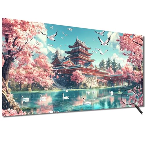 Malen Nach Zahlen Erwachsene Groß 50x100cm Japan, Malen Nach Zahlen Vogel Malen Nach Zahlen Kinder, DIY Handgemalt Ölgemälde Leinwand Kreativ Set für Erwachsene, Geschenke für Frauen/Männer-1W502 von Meiaiao