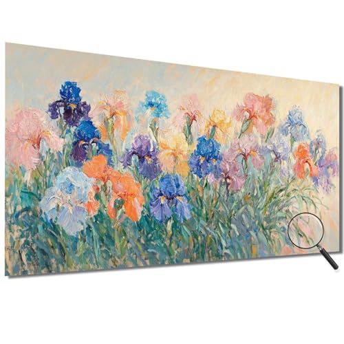 Malen Nach Zahlen Erwachsene Groß 80x160cm Blume, Malen Nach Zahlen Farbe Malen Nach Zahlen Kinder, DIY Handgemalt Ölgemälde Leinwand Kreativ Set für Erwachsene, Geschenke für Frauen/Männer-1W391 von Meiaiao