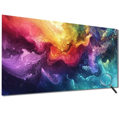 Malen Nach Zahlen Erwachsene Traum Malen Nach Zahlen Bunt Malen Nach Zahlen ab 7 Jahre Mädchen, DIY Bastelset Erwachsene mit Pinseln und Acrylfarbe für Zimmer Deko, Geschenke für Frauen 80x160cm-1W574 von Meiaiao