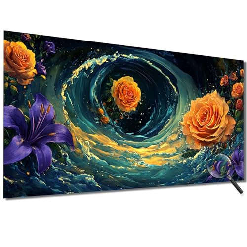 Malen Nach Zahlen Kinder Blume Malen Nach Zahlen Erwachsene Traum Malen Nach Zahlen XXL 80x160cm, Paint by Numbers DIY Set Erwachsene für Deko Wohnzimmer, Geschenke für Frauen, Ohne Rahmen-1W620 von Meiaiao