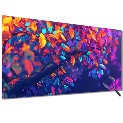 Malen Nach Zahlen Kinder Farbe Malen Nach Zahlen Erwachsene Baum Malen Nach Zahlen XXL 70x140cm, Paint by Numbers DIY Set Erwachsene für Deko Wohnzimmer, Geschenke für Frauen, Ohne Rahmen-1W567 von Meiaiao