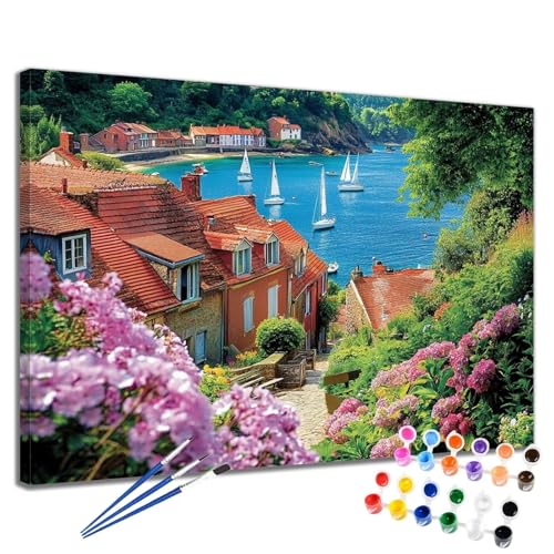 Stadt Malen Nach Zahlen Erwachsene Frühling Malen Nach Zahlen Kinder ab 7 8 9 10 Jahre Mädchen DIY Handgemalt Ölgemälde Komplett Leinwand Kit, Erwachsene Kreativ Home Decor Geschenk 90x120 cm 2W-995 Stadt Malen Nach Zahlen Erwachsene Frühling Malen Nach Zahlen Kinder ab 7 8 9 10 Jahre Mädchen DIY Handgemalt Ölgemälde Komplett Leinwand Kit, Erwachsene Kreativ Home Decor Geschenk 90x120 cm 2W-995 von Meiaiao