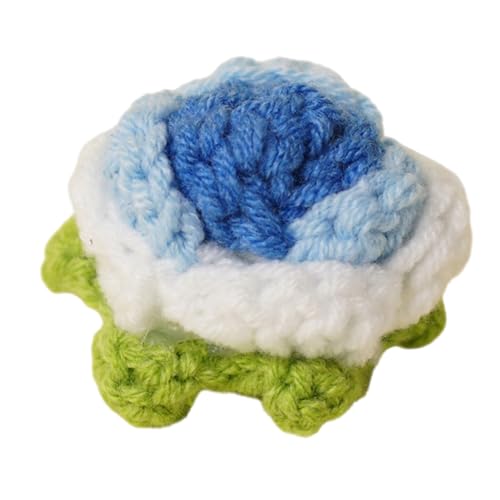 Meiliyizu Häkelblumen, künstliche Blume, schöne gestrickte Blume, handgefertigt, für Zuhause, Wohnheim und Büro von Meiliyizu