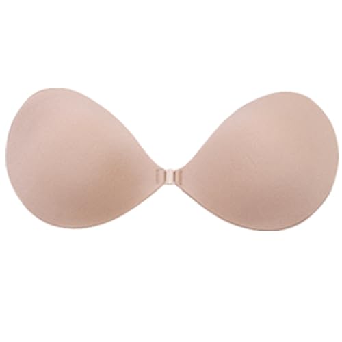 Meiliyizu Klebriger BH, trägerlos, rückenfrei, wiederverwendbar, Silikon-BH, klebriger Push-Up-BH und Nippel-Pasties für Damen und Mädchen von Meiliyizu