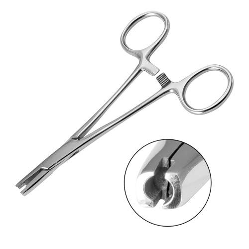 Meiliyizu Piercing Zange, Piercingzange, Dermalpinzette, Piercing-Werkzeug, Piercingzange, Dermal Anchor Pinzette, geeignet für verschiedene Körperschmuck von Meiliyizu