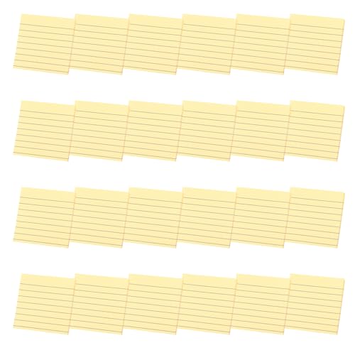 Multifunktionale Notizblöcke, liniert, bunt, Bürobedarf, multifunktional, liniert, für Schule, 24 Stück Multifunktionale Notizblöcke, liniert, bunt, Bürobedarf, multifunktional, liniert, für Schule, 24 Stück von Meiliyizu