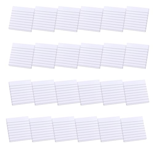 Multifunktionale Notizblöcke, liniert, bunt, Bürobedarf, multifunktional, liniert, für Schule, 24 Stück Multifunktionale Notizblöcke, liniert, bunt, Bürobedarf, multifunktional, liniert, für Schule, 24 Stück von Meiliyizu