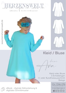 Kleid/Bluse Teens - Deine Ava von Meine Herzenswelt