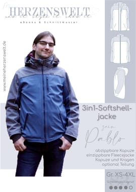 Softshelljacke Herren - Sein Pablo von Meine Herzenswelt