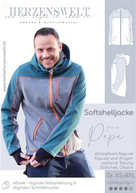 Softshelljacke Herren - Sein Pepe von Meine Herzenswelt