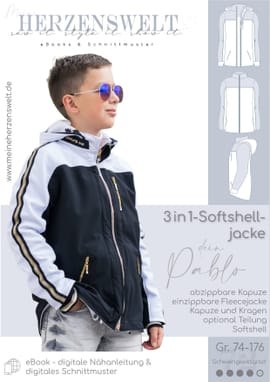 Softshelljacke  Kinder - Dein Pablo von Meine Herzenswelt