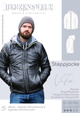 Steppjacke Herren - Seine Vika von Meine Herzenswelt