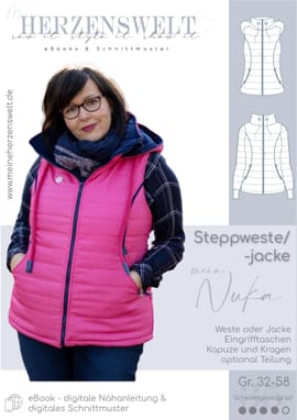 Steppweste/Jacke Damen - Mein Nuka von Meine Herzenswelt