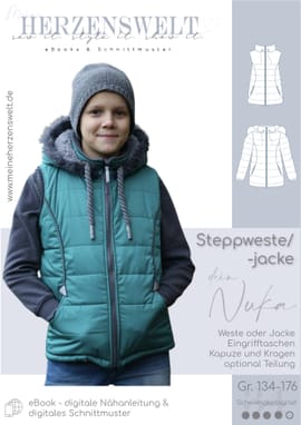 Steppweste/Jacke Teens - Dein Nuka von Meine Herzenswelt