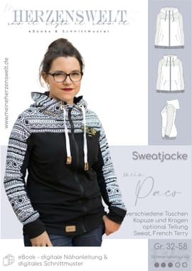 Sweatjacke Damen - Mein Paco von Meine Herzenswelt