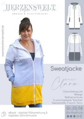 Sweatjacke Damen - Meine Clara von Meine Herzenswelt