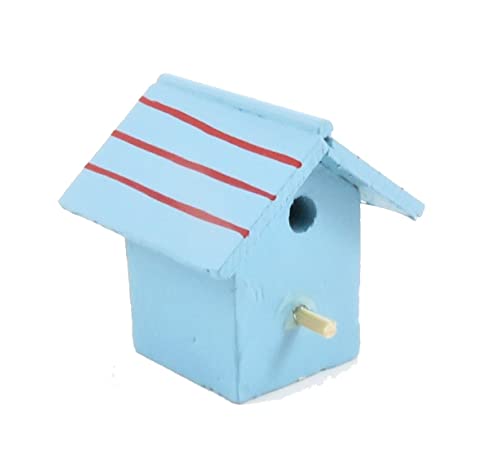 Melody Jane Puppenhaus Bemalt Holz Vogelhaus Box Miniatur Gartenzubehör von Melody Jane