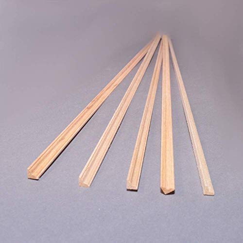 Melody Jane Puppenhaus Unbehandeltes Holz Randleiste 17.3/4 X 3/16 Randleiste 450mm X 50mm Packung 5 von Melody Jane