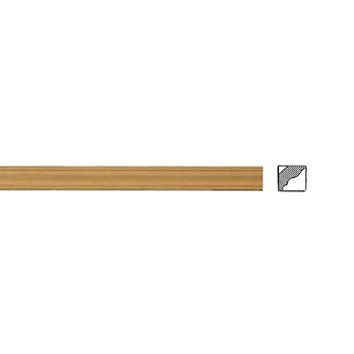 Melody Jane Puppenhaus Randleiste 23" x 9/16" Randleiste 600mm x 14mm Unbehandeltes Holz von Melody Jane