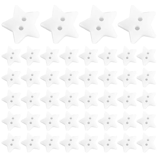 1000 PCS -Knöpfe für Kleidung, Harz niedliche Sternknöpfe mit 2 Löchern, dekorativ für Handwerk, Nähen, DIY 1000 PCS -Knöpfe für Kleidung, Harz niedliche Sternknöpfe mit 2 Löchern, dekorativ für Handwerk, Nähen, DIY von Meooyo