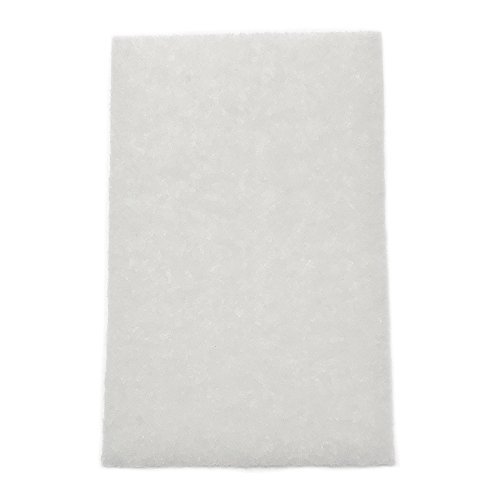 Mercer Industries 285WHT Hand-Pads, industrielle Stärke, 15,2 x 22,9 cm, nicht scheuerndes Polierpad, Weiß, 20 Stück von Mercer Abrasives