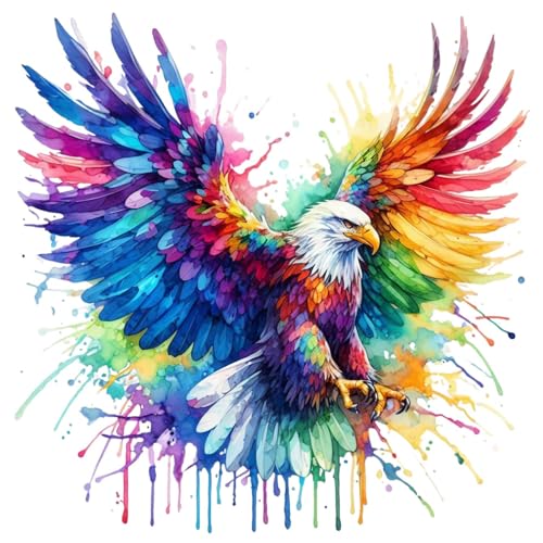 Designer Aufkleber/Sticker/Wandaufkleber/Decal/Fotosticker/Dekoration Vinyl - XL- bunt - Adler 01 von Merchandise for Fans