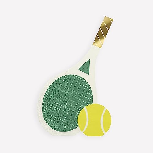 Meri Meri Tennis-Servietten, 16 Stück von Meri Meri